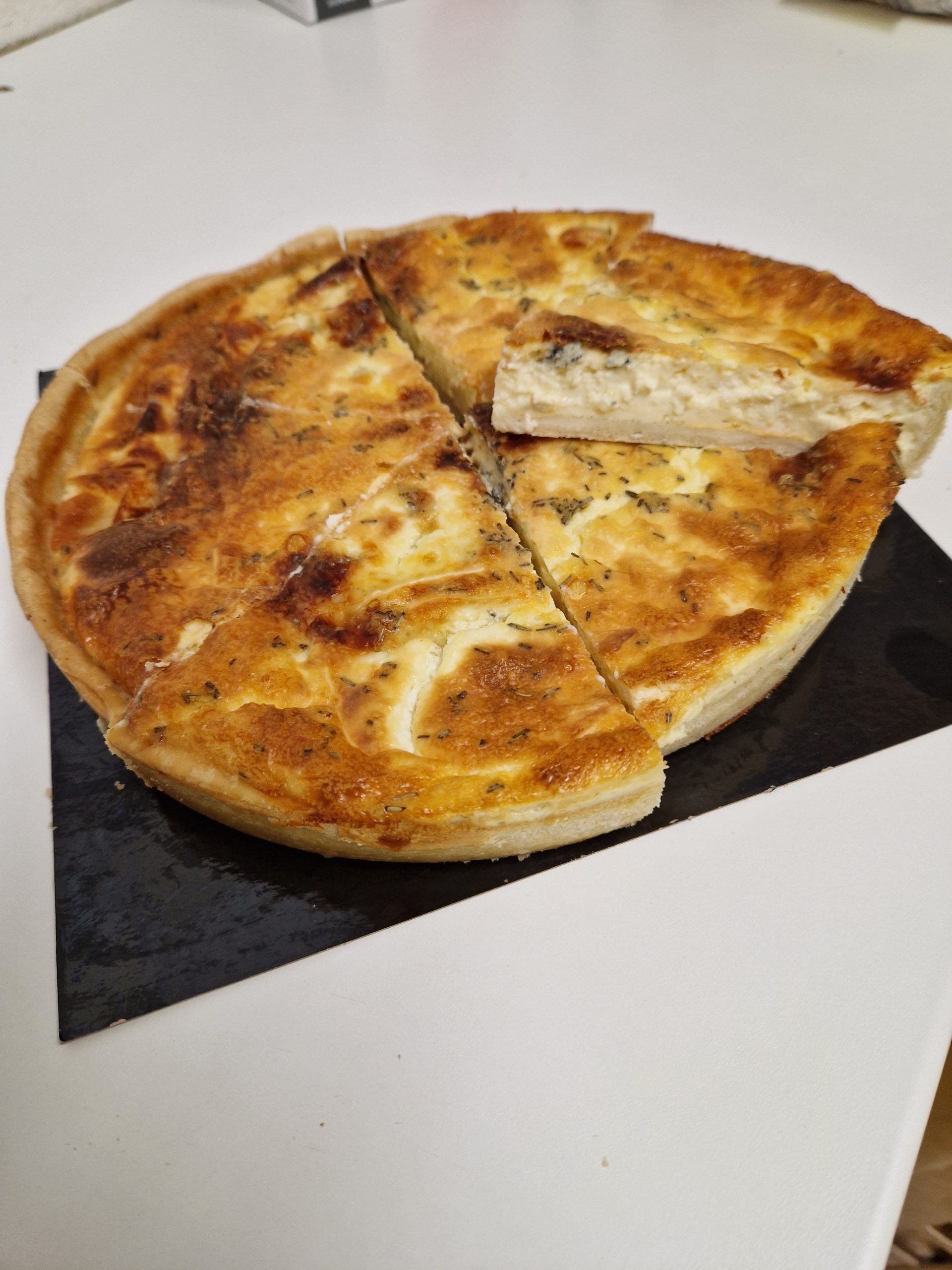 quiche saumon epinard
